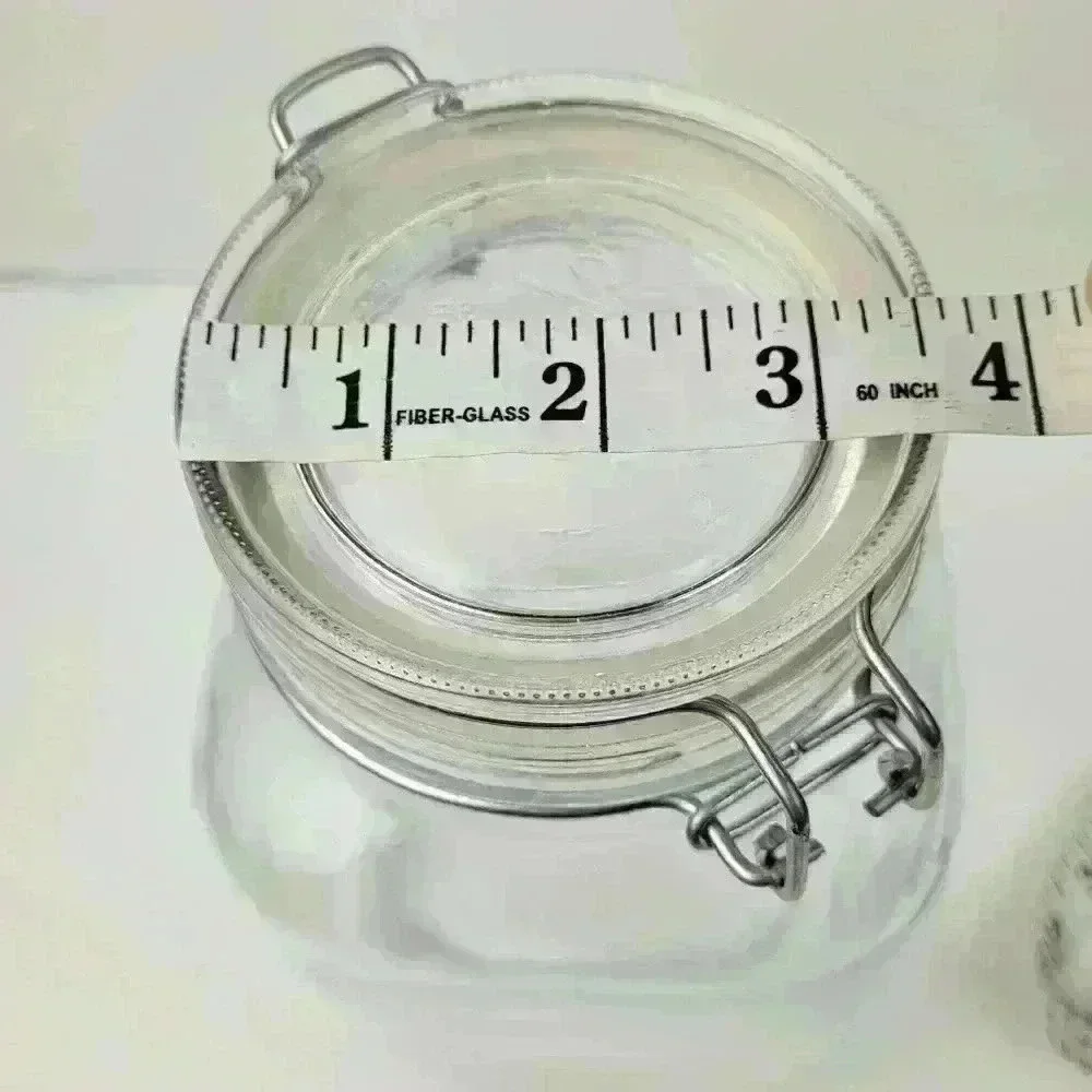 Bormioli Rocco Fido Glass Canning Jar Italian